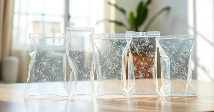 Plástico Transparente para Embalagem Eficiente