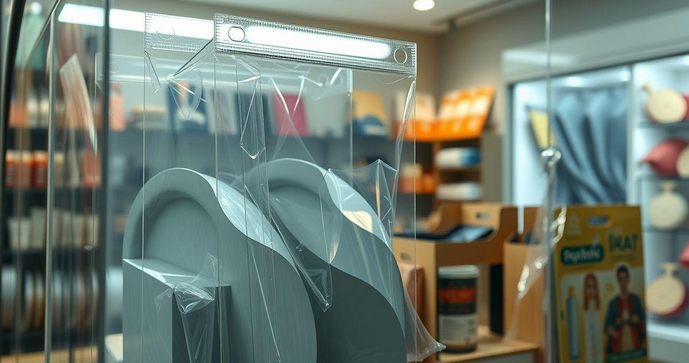 Plástico Transparente para Embalagem: Vantagens