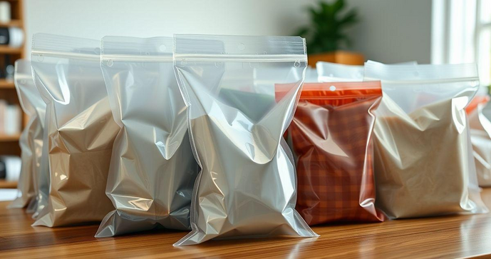 Sacos plásticos para embalagem como solução ideal para proteger produtos